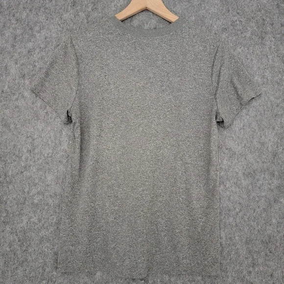 Nike Shirt Mens Large Gray Dri-FIT The Nike Tee Swoosh Athletic Running Training - Picture 2 of 8